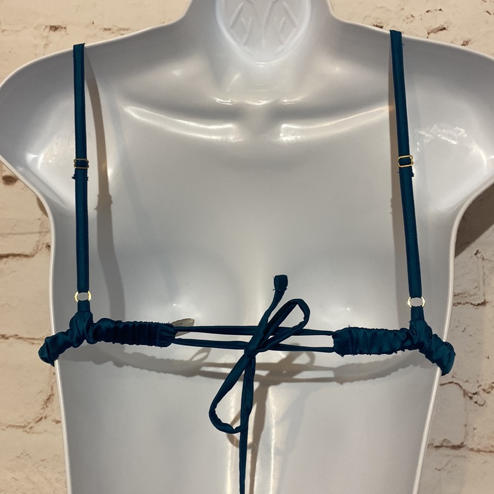 Gooseberry Intimates Satin Triangle Bra, Size S - Picture 6 of 8